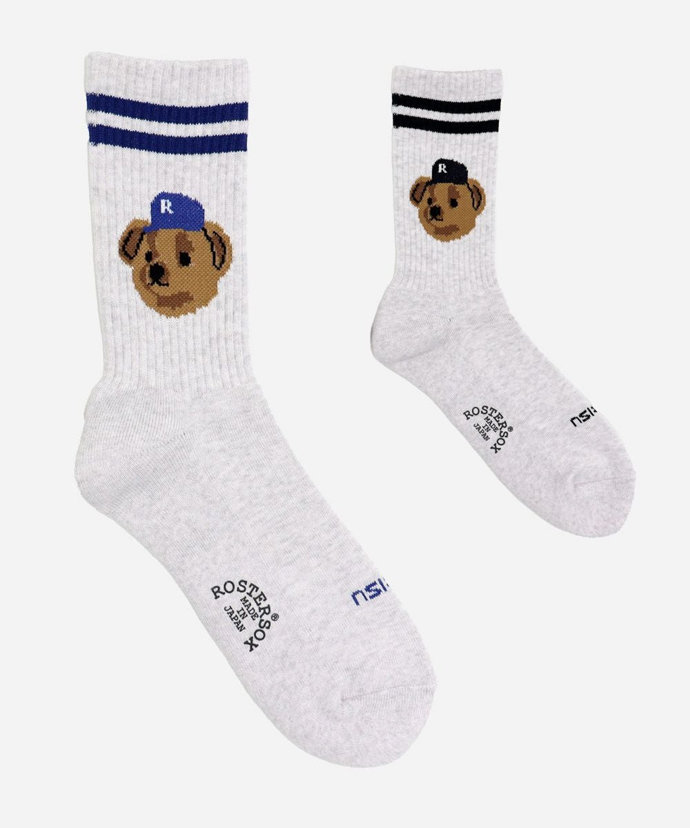 ROSTER SOX 84 BEAR 野球クマ ソックス｜RS-468 | VDS BIRDS EYE