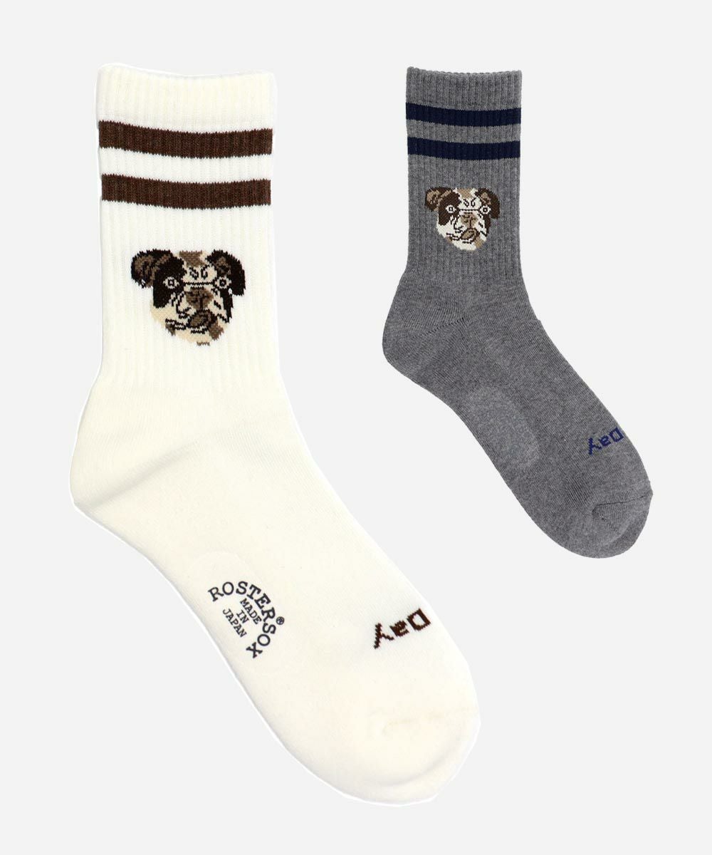 ROSTER SOX ブルドッグ ソックス｜RS-448 | VDS BIRDS EYE