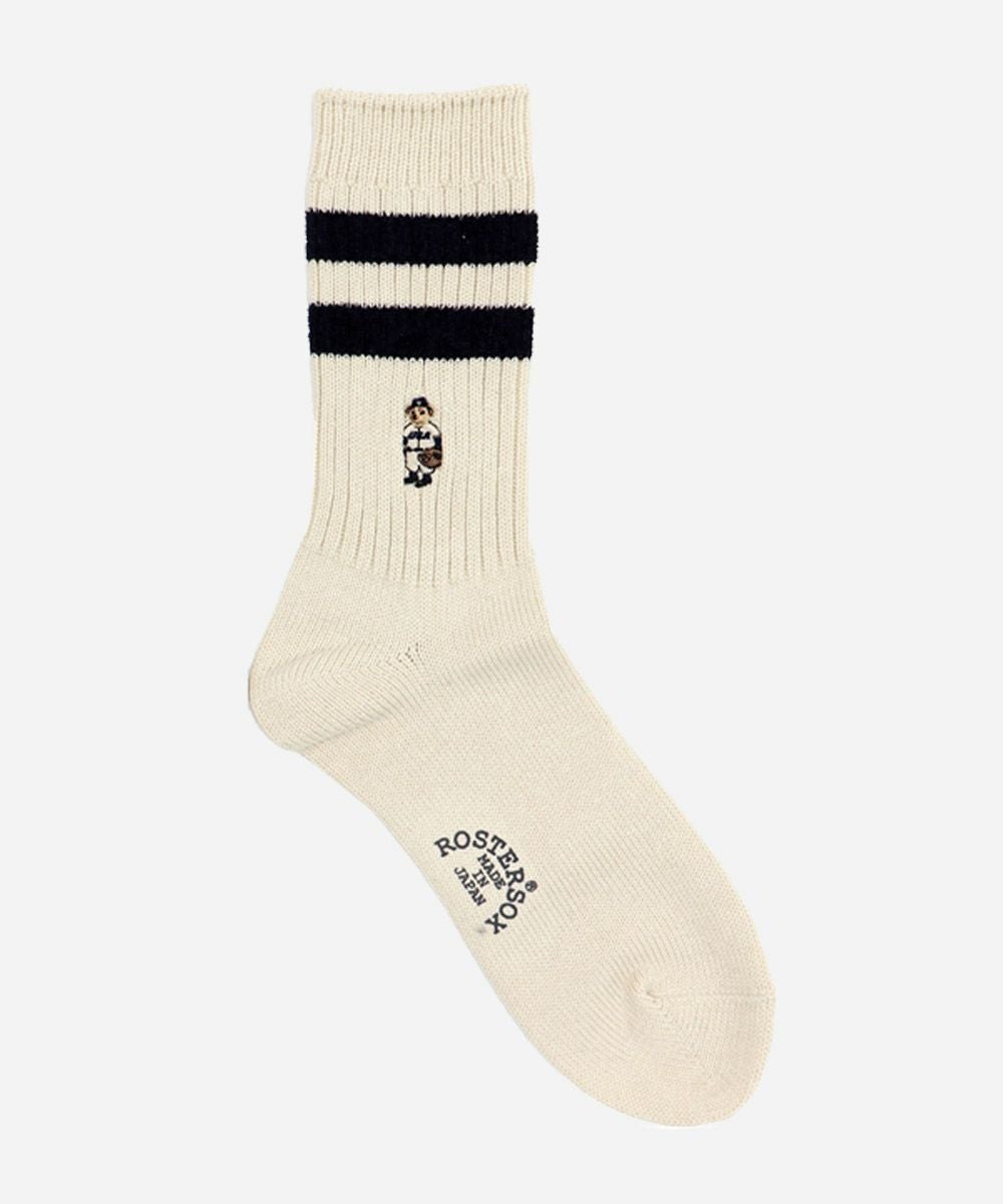 ROSTER SOX 84 BEAR 野球クマ ソックス｜RS-468 | VDS BIRDS EYE