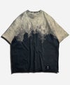 KODAI YASUNO タイダイブリーチビッグシルエットTシャツ Cafe time