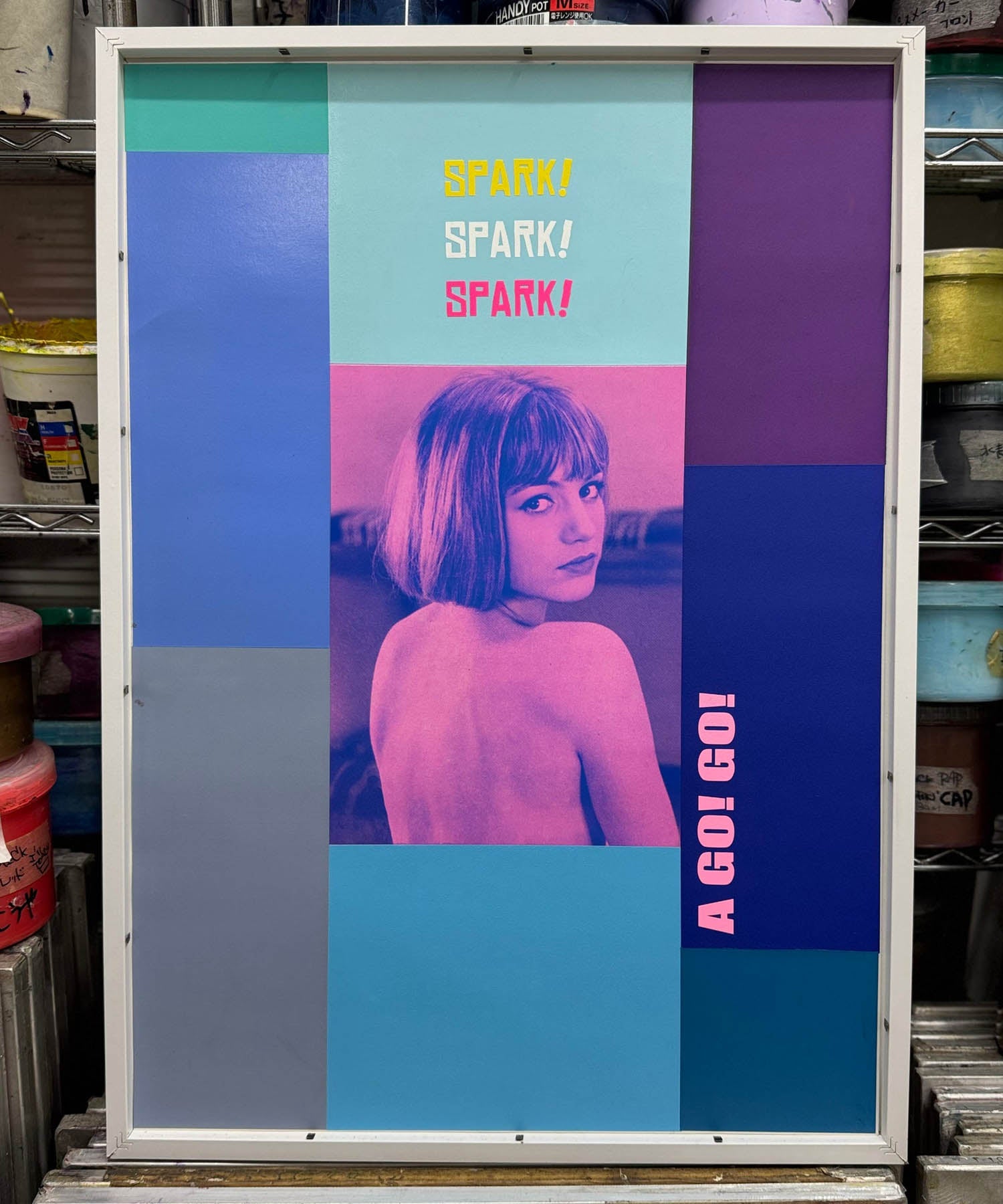 エンスサシ ポスター 7th WORLD spark a go go A2 Poster | VDS BIRDS EYE