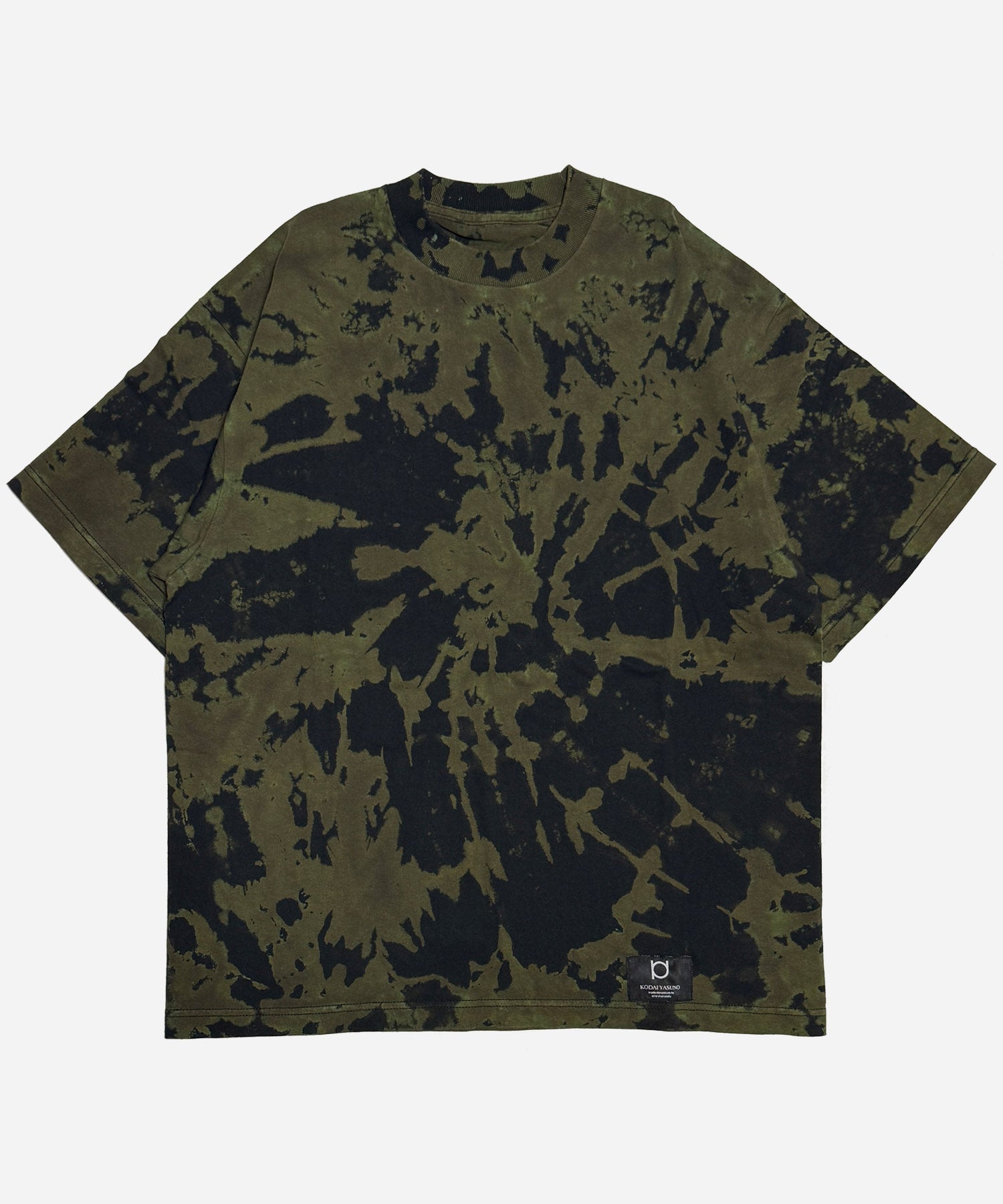 KODAI YASUNO 別注ブラックタイダイブリーチTシャツ | VDS BIRDS EYE