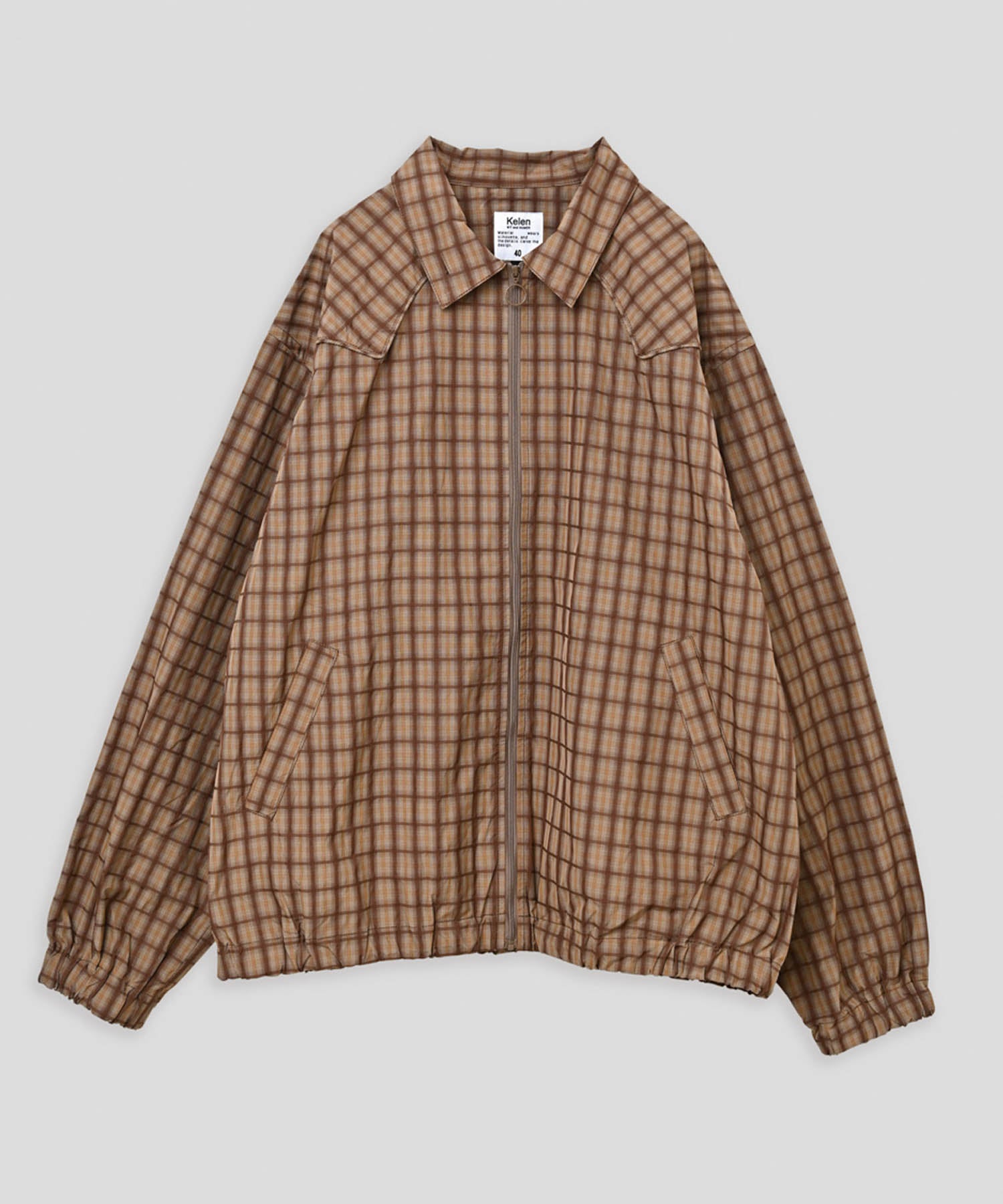 Kelen チェックトラックジャケット [GLEIZES] KLM27HJK1137 [予約商品